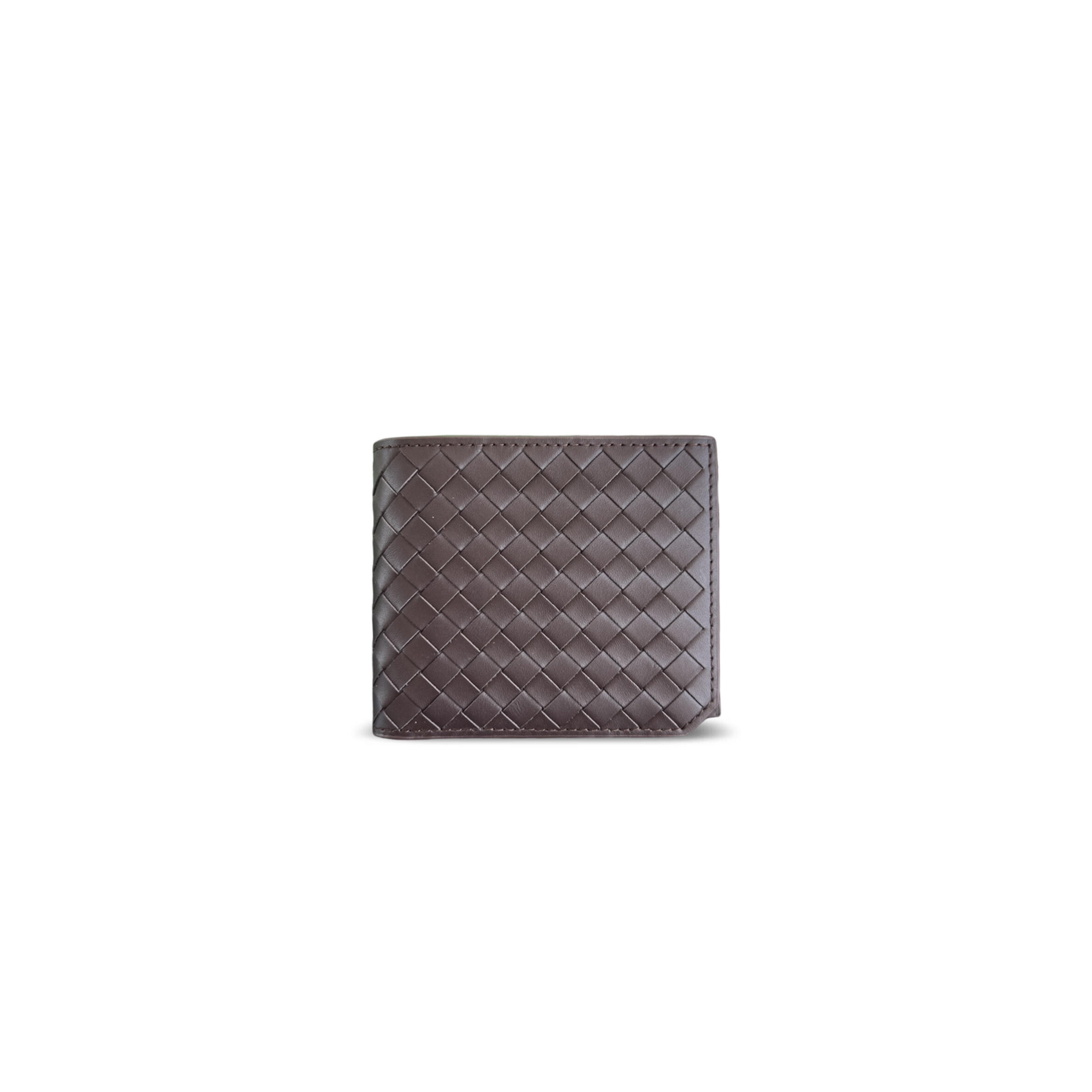 BOTTEGA VENETA INTRECCIATO PICCOLO BI-FOLD WALLET WITH COIN PURSE 805654 (11*9.5*1cm)